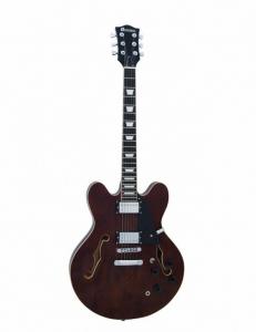 Dimavery - Chitara electrica hollow body SA-610 Trans-brown