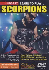 MUSIC SALES LEARN TO PLAY SCORPIONS DVD