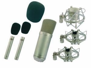 OMNITRONIC SMP-300 Studio microphone set