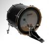 Evans fata toba bass 22", bataie emad clear coated