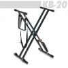 Stativ orga dublu cu role ATHLETIC KB-20