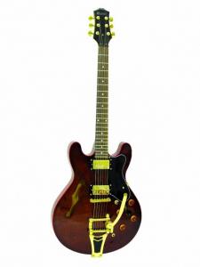 DIMAVERY SA-640 E-Guitar, Varnish