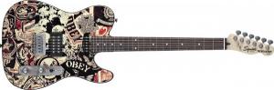 Squier - Chitara electrica OBEY Graphic Collage Telecaster