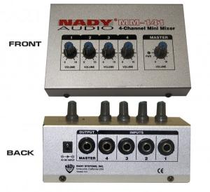 Nady Systems MM141 Mini Mixer