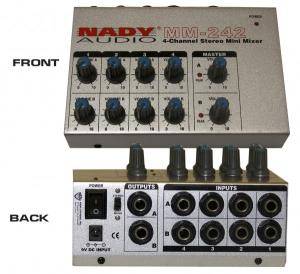 Nady Systems MM-242 Mixer audio