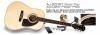 Epiphone aj-220st solid top acoustic