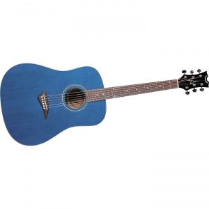 Dean Tradition Ak48 Acoustic Guitar - Trans Blue W/case