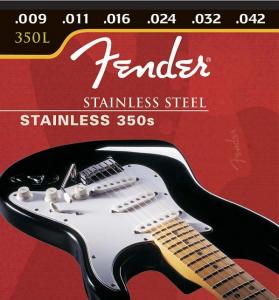 Fender - Corzi chitara elctrica Fender Stainless 350 9-42