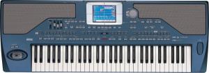 Korg pa800 professional arranger keyboard