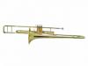 Dimavery vt-400 bb 3-valve trombone, gold