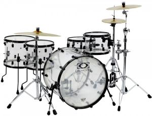 Drumcraft Drum-Set Series 8 Acrylic Clear