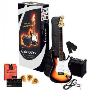 TENSON E-Guitars ST Player Pack  sunburst 502543
