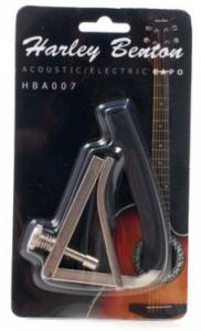 Harley Benton capodastru electric/acustic HBA007