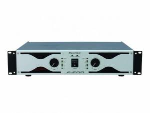 OMNITRONIC E-200 Amplifier 2x100W/4 ohms