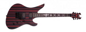 Schecter Synyster Gates Custom Syn Black w/ Red Stripes