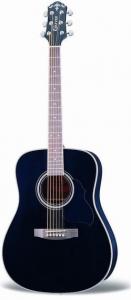 Crafter MD 58/BK acoustic guitar, Dreadnaught, Spruce top, Black