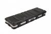 Skb ata 76 note keyboard case with wheels