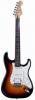Cruzer ST-200/3TS Electric guitar, Color Sunburst, Solid Basswoo