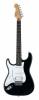 Cruzer st-200 lh/bk electric guitar, color black, solid basswood