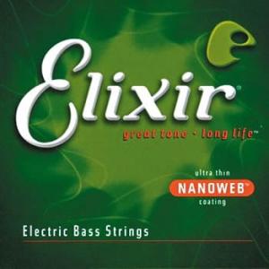Elixir Electric Bass 4 String Set Light (.045-.100)