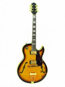 Dimavery - Chitara electrica hollow body SH-660 sunburst