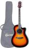 Crafter fsg 250eq/ts sb-eg - chitara electroacustica cu husa