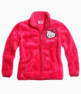 Jacheta polar Hello Kitty roz