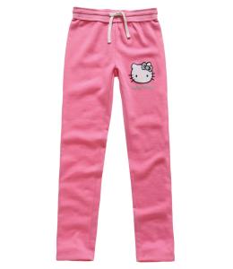 Pantaloni lungi Hello kitty roz