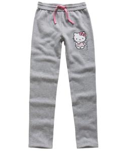 Pantaloni Hello Kitty gri