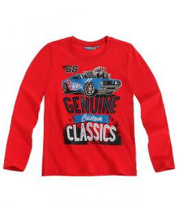 Bluza cu maneca lunga Hot Wheels rosie