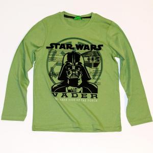 Bluza cu maneca lunga Star Wars verde kaki