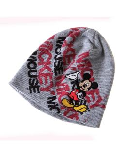 Caciula din tricot Disney Mickey gri