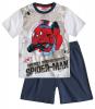 Pijama de vara 2 piese spiderman alb/denim