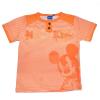 Tricou disney mickey alb/portocaliu