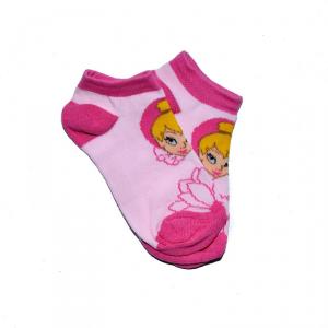 Sosete sport Disney Tinkerbell roz