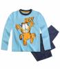 Pijama cu maneca lunga Garfield albastra