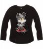 Bluza cu maneca lunga Disney Minnie neagra