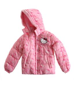 Jacheta de iarna Hello Kitty roz