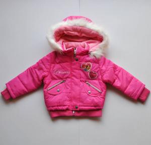 Jacheta de toamna/iarna Disney Princess-roz fuchsia