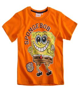 Tricou Sponge Bob portocaliu
