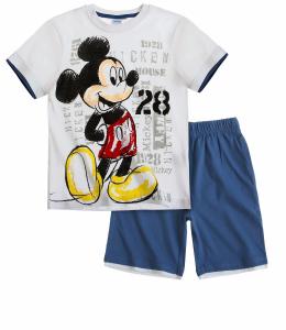Set de vara Disney Mickey alb/albastru