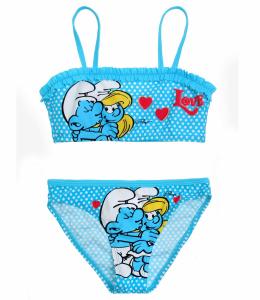 Costum de baie bikini Strumfi