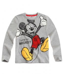 Bluza cu maneca lunga Disney Mickey gri