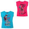 Tricou monster high (pachet de 2 buc.) roz