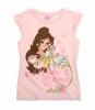 Tricou Disney Princess roz delicat