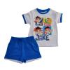 Set tricou si pantaloni scurti Jake and the NeverLand Pitates - alb/albastru