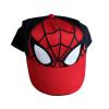 Sapca spiderman negru cu rosu