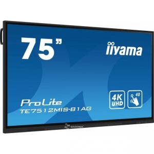 Monitor POS touchscreen iiyama ProLite TE7512MIS-B1AG, 75 inch