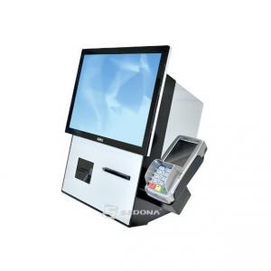 Terminal Aures Jazzsco cu imprimanta, scanner 2D si Windows (Stand terminal de plata - Ingenico LANE 5000)