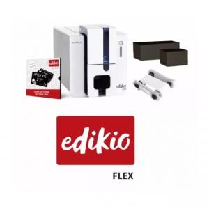 Imprimanta de carduri Evolis Edikio Flex Bundle USB